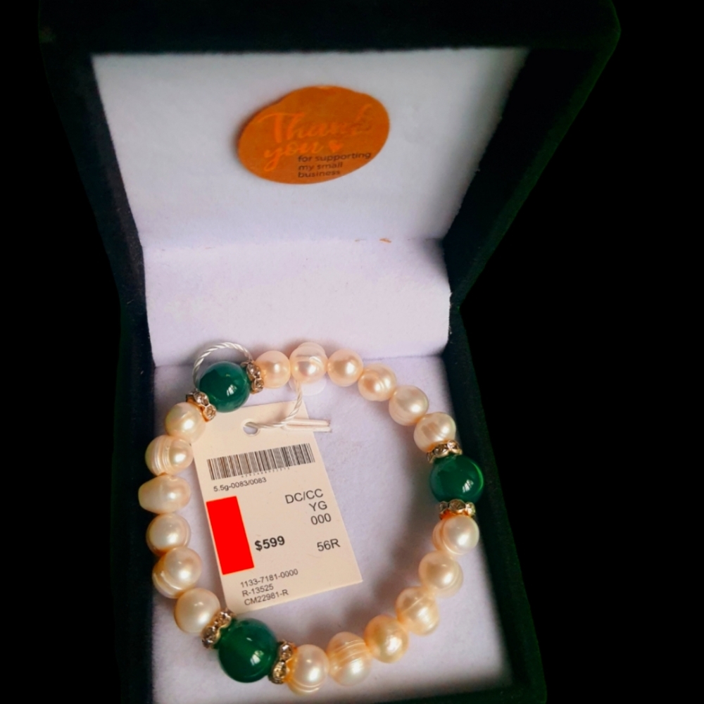 Agricultural pearl bracelet